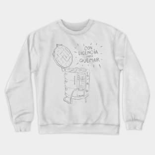 Licensed to Kiln Pottery in Spanish Crewneck Sweatshirt